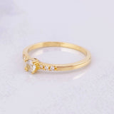 Anillo Solitario Dulzura 2.15g / T7 3/4 Oro Amarillo 18K