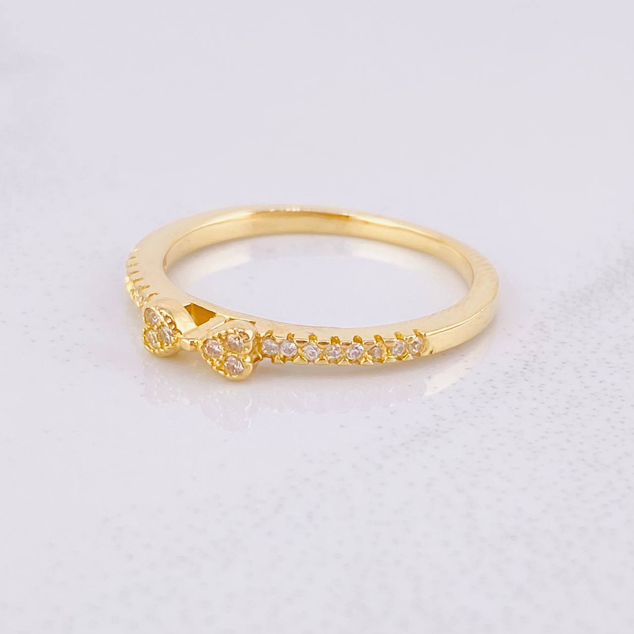 Deluxe Bow Ring 2.45g / T7 1/2 Yellow Gold 18K