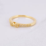Deluxe Bow Ring 2.45g / T7 1/2 Yellow Gold 18K