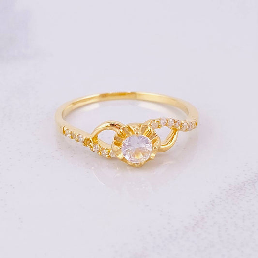 Mystic Ring 2.2g / T7 3/4 Yellow Gold 18K