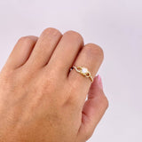 Anillo Místico 2.2g / T7 3/4 Oro Amarillo 18K