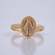 Virgin Miraculous Ring 1.1gr / Size 4 1/4 / 18K Gold &