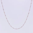 Cadena Morse Diamantada 6.3g / 18 in / 2mm Oro Blanco 18K