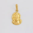 Dije Rostro Cristo 0.8g / 3/4 in Oro Amarillo 18K