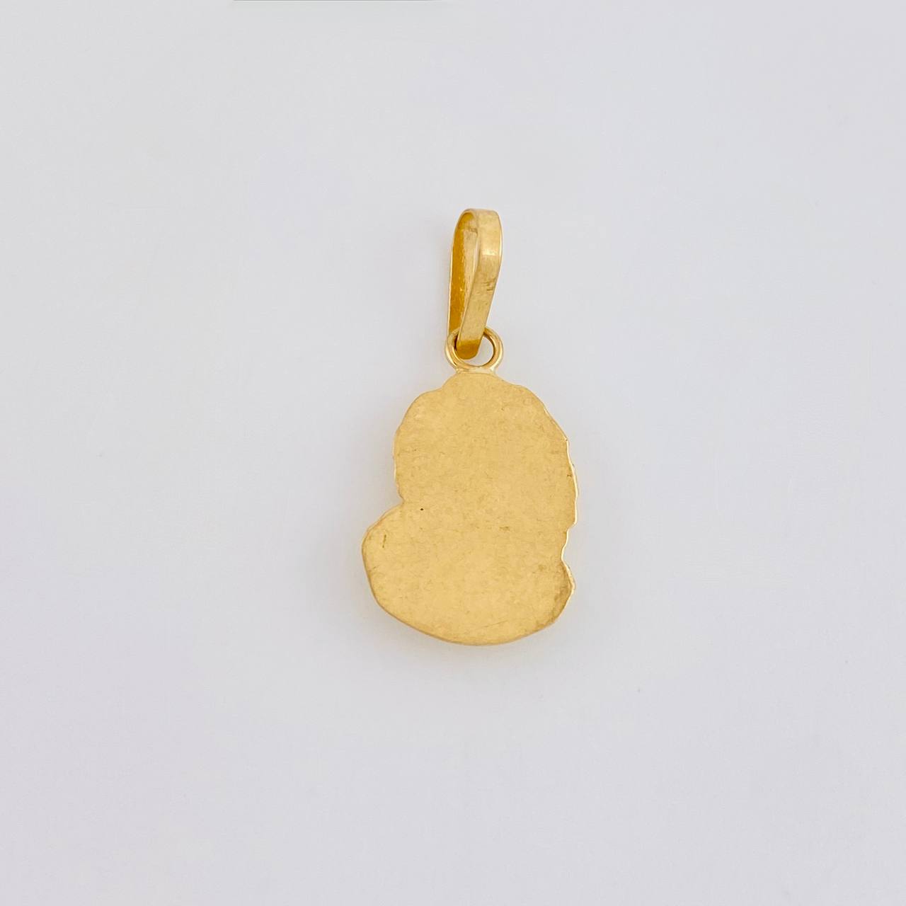 Dije Rostro Cristo 0.8g / 3/4 in Oro Amarillo 18K