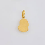 Dije Rostro Cristo 0.8g / 3/4 in Oro Amarillo 18K