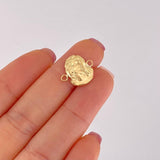 Herraje Rostro Cristo 0.75g / 1/2 in Oro Amarillo 18K