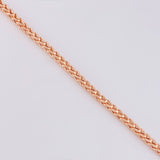 Pulso Franco 5.15g / 8 in / 2.8mm Oro Rosa 18K