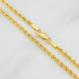 Cadena Lazo 6.25g / 24 in / 2.7mm Oro Amarillo 18K