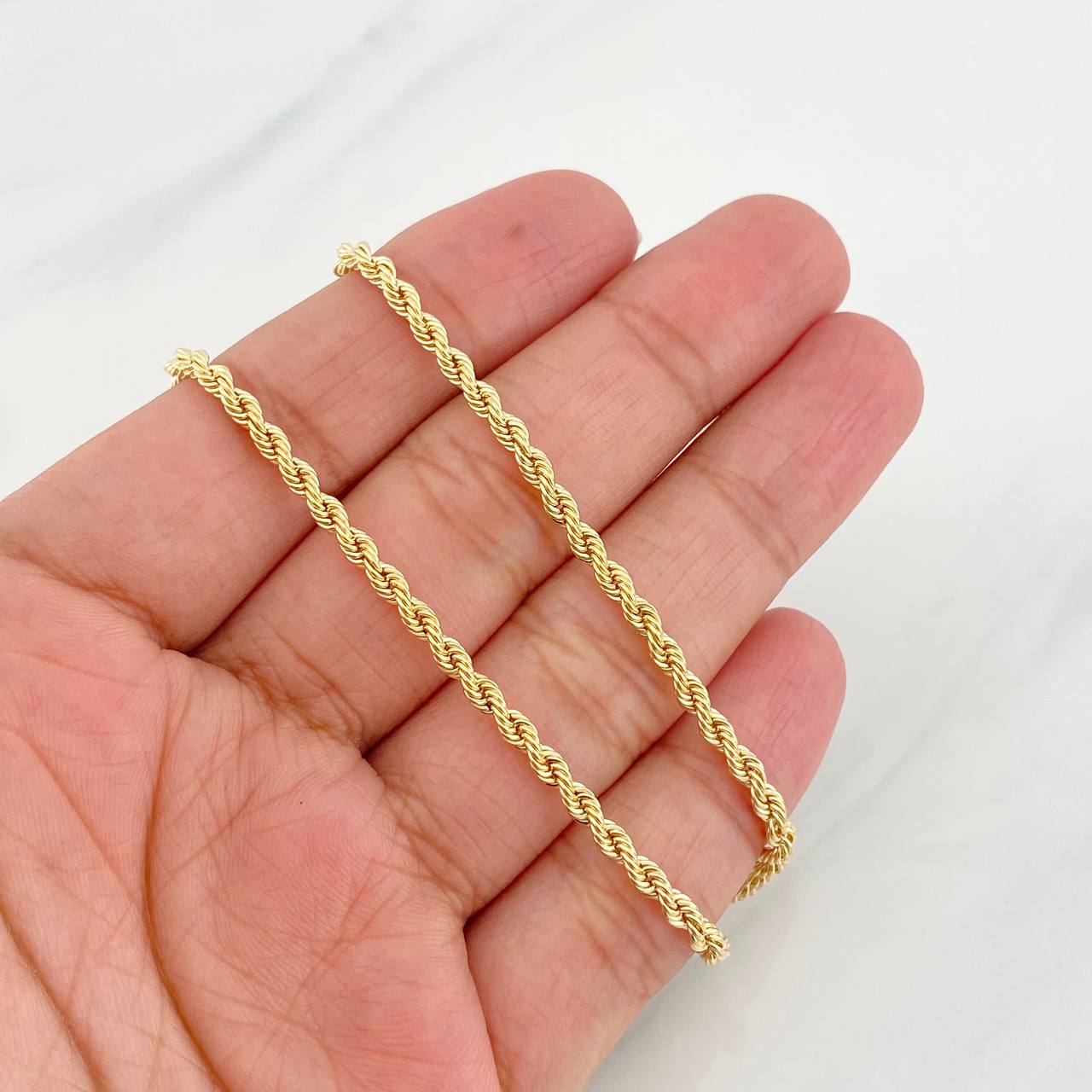 Cadena Lazo 6.25g / 24 in / 2.7mm Oro Amarillo 18K