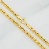 Cadena Lazo 5.25g / 24 in / 2.7mm Oro Amarillo 18K