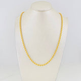 Cadena Lazo 8.65g / 24 in / 3.2mm Oro Amarillo 18K