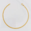 Cuban Links Bracelet 1.05g / 7 1/2 in / 2.5mm Yellow Gold 18K