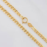 Cuban Links Bracelet 1.05g / 7 1/2 in / 2.5mm Yellow Gold 18K
