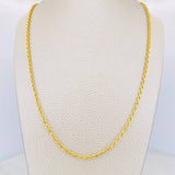 Rope Chain 6.85g / 24 in / 2.5mm Yellow Gold 18K