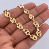 Pulso GC 5.95gr / 7 3/4 in / 7.85mm Oro Amarillo 18K $