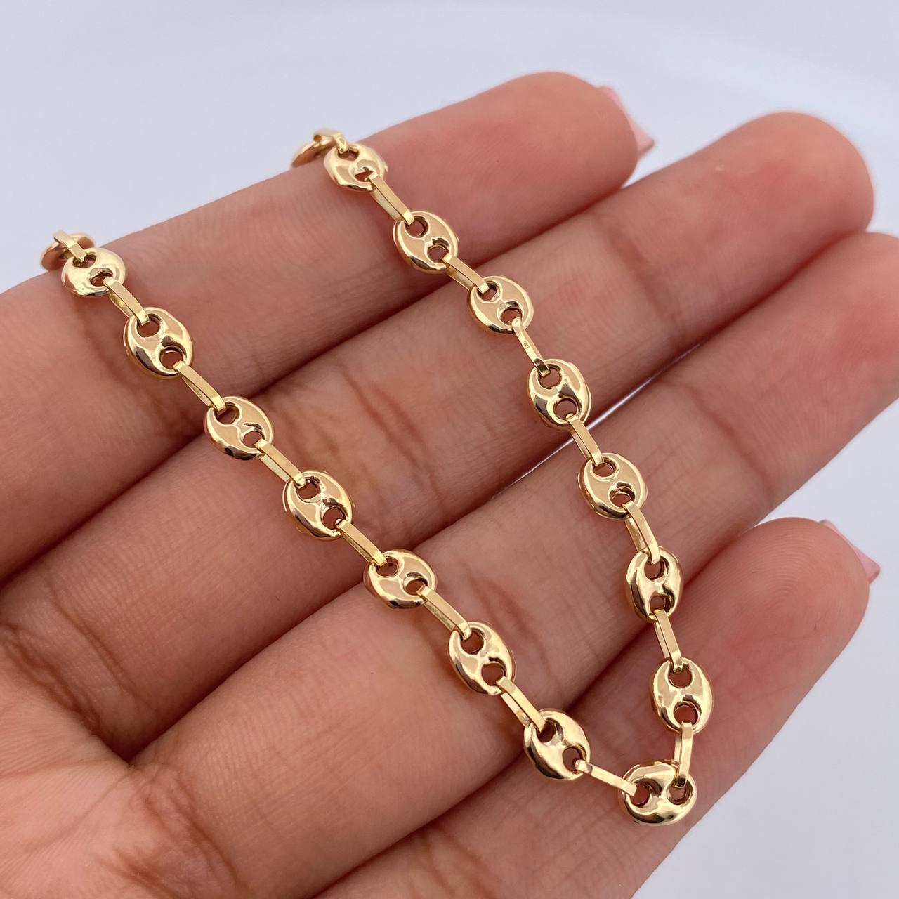 Bracelet GC 3.1gr / 19.8cm / 3.2mm 18K Yellow Gold &