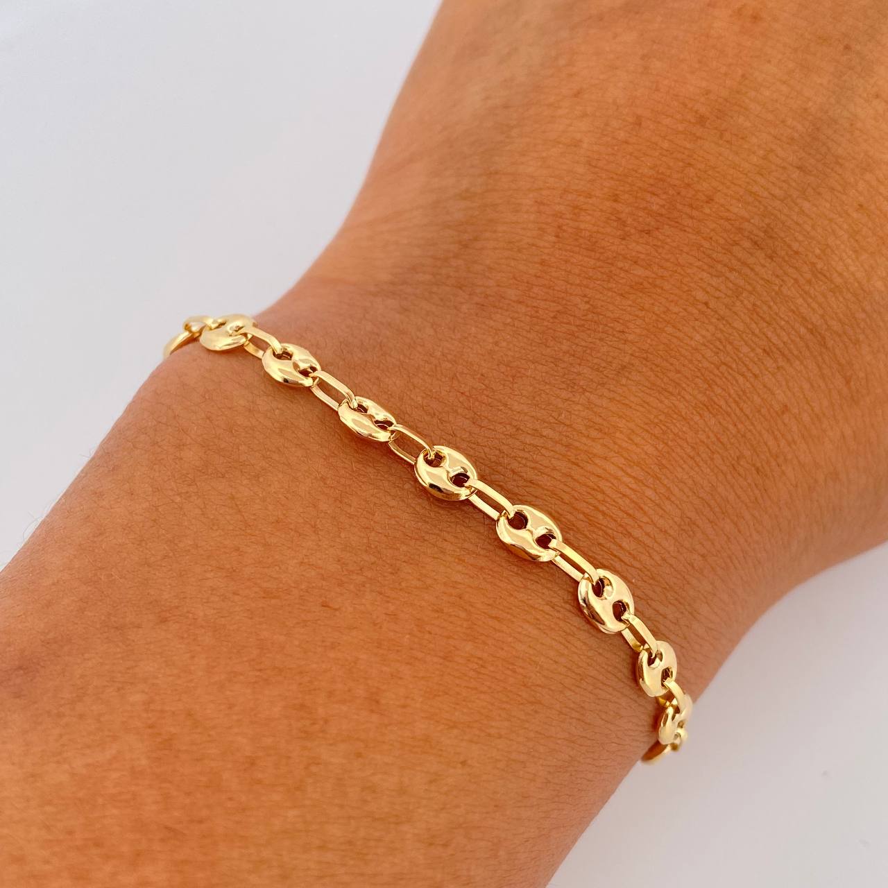 Bracelet GC 3.1gr / 19.8cm / 3.2mm 18K Yellow Gold &