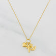 Set Venetian Chain + Three Graces Pendant / 1.75g / 20 in Yellow Gold 18K