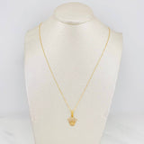 Venetian Chain Set + Crown Pendant / 2.2g / 20 in Yellow Gold 18K