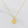 Set Classic Link Chain + Star Heart Pendant / 2g / 18 in Yellow Gold 18K