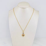 Set Classic Link Chain + Pendant Duck Money Bags / 5.45g / 20 in Yellow Gold 18K