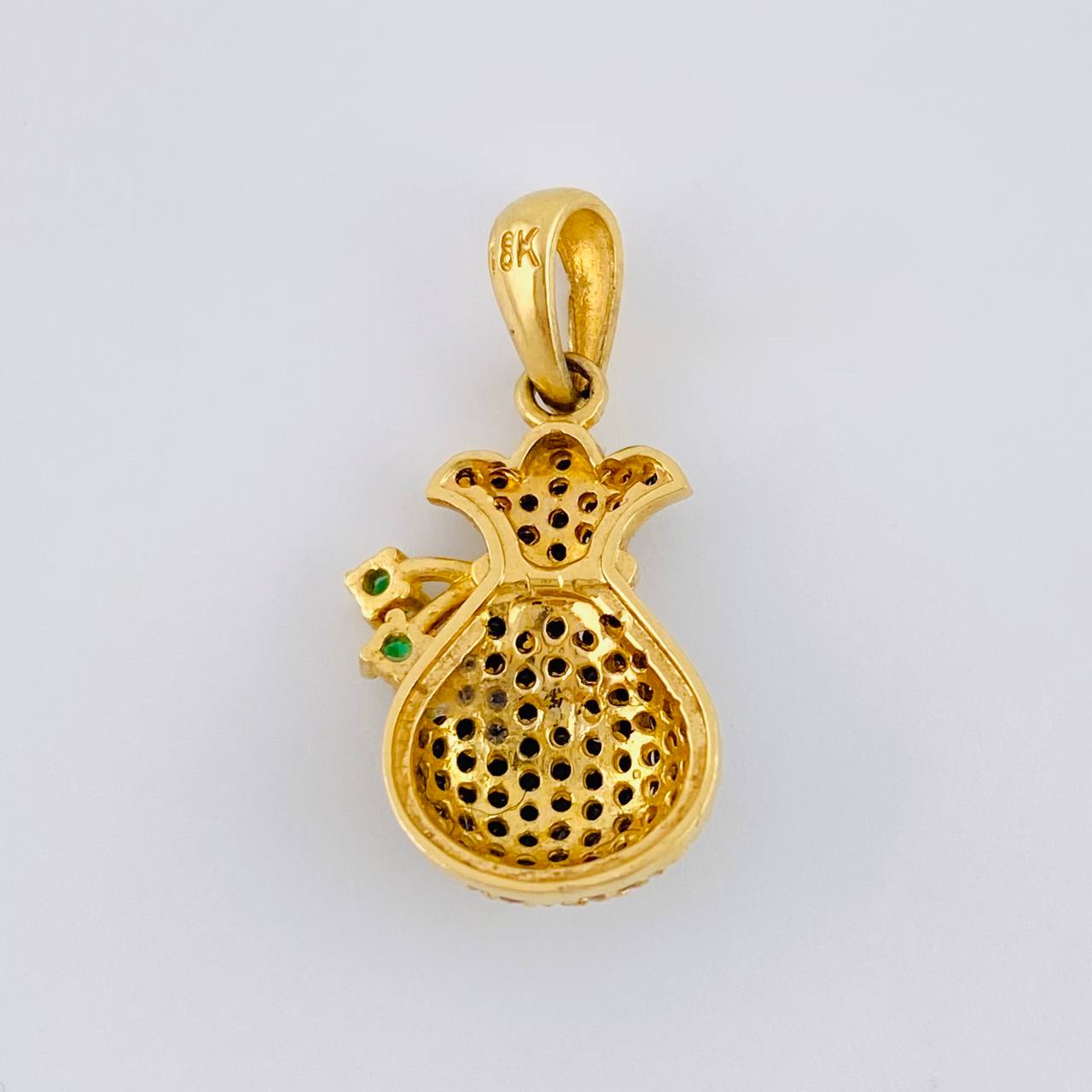 Dije Bolsa De Dinero 2.8 g / 1 in Oro Amarillo 18K