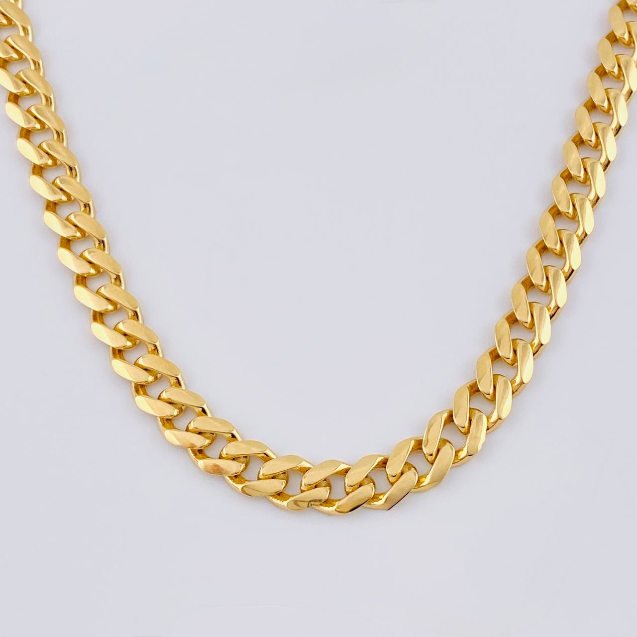 Cadena Monaco 26.55 g / 23 1/2 in / 6 mm Oro Amarillo 18K