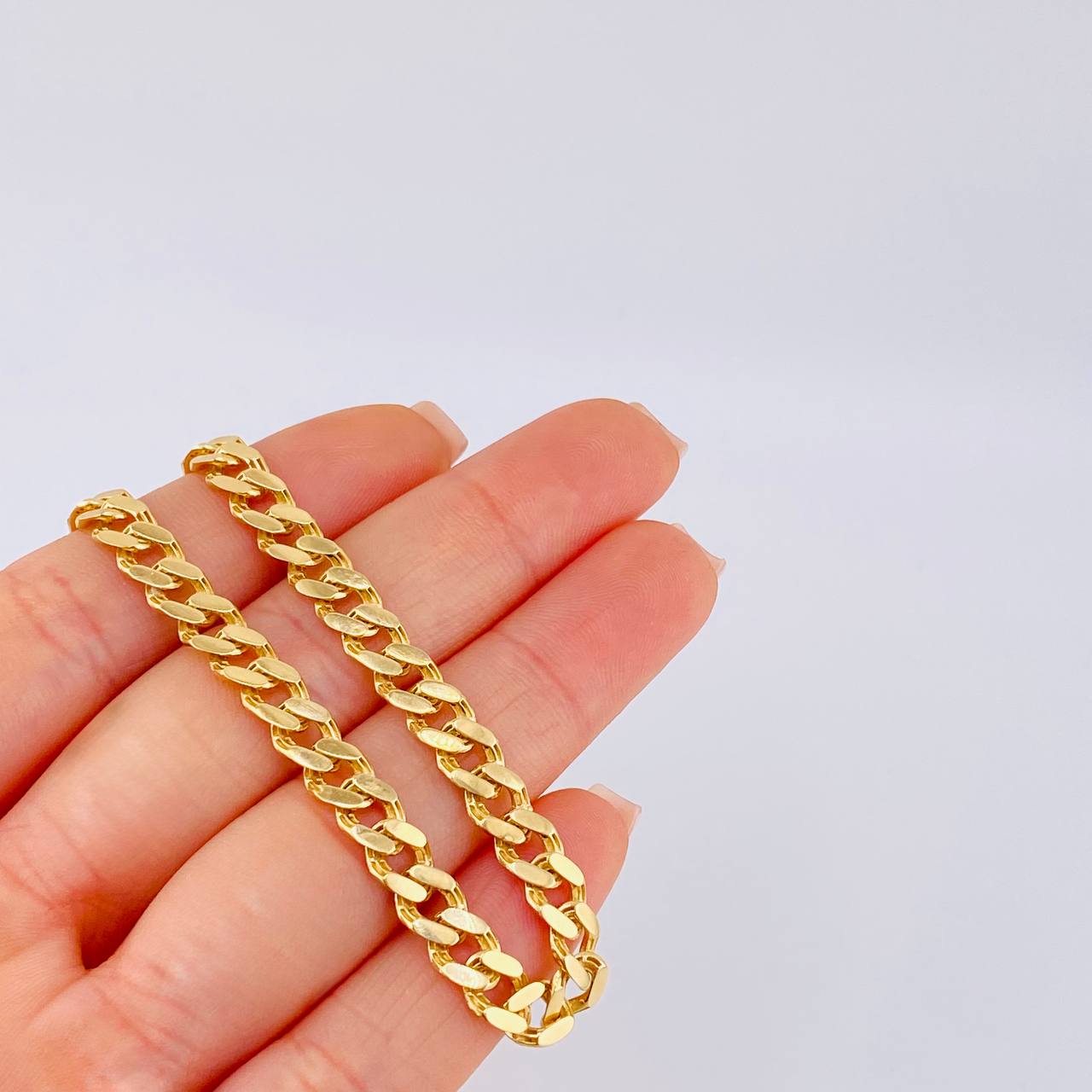 Cadena Monaco 26.8 g / 23 1/2 in / 6 mm Oro Amarillo 18K