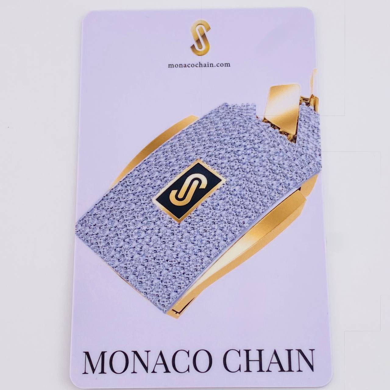 Cadena Monaco 26.8 g / 23 1/2 in / 6 mm Oro Amarillo 18K