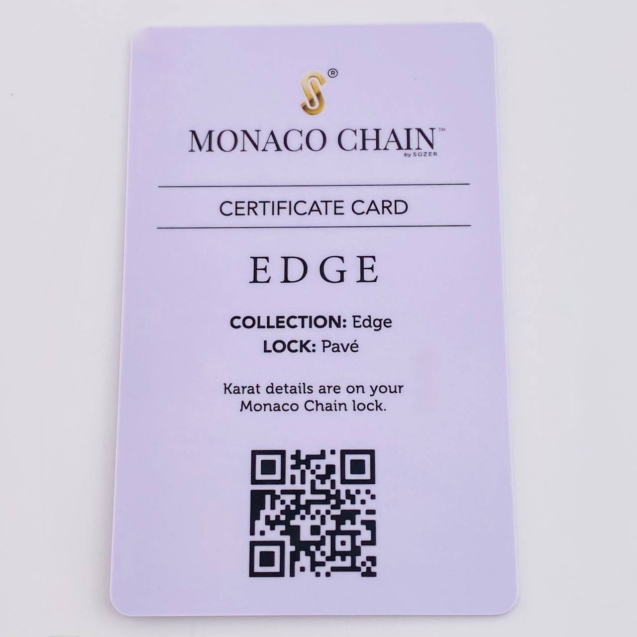 Cadena Monaco 26.8 g / 23 1/2 in / 6 mm Oro Amarillo 18K