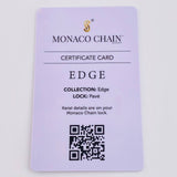 Cadena Monaco 27.55 g / 23 1/2 in / 6 mm Oro Amarillo 18K