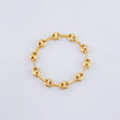 Ring Gc 0.7gr / T8 1/2 - T9 / 3.3mm Yellow Gold 18K