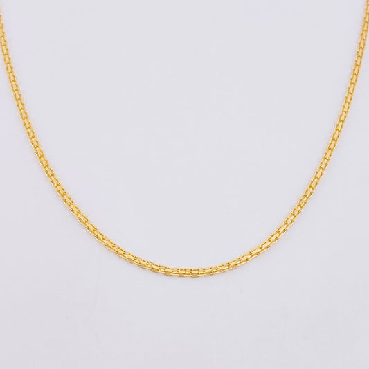 Cadena China 3.85g / 24 in / 1.5mm Oro Amarillo 18K