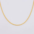 Cadena China 3.35g / 20 in / 1.6mm Oro Amarillo 18K