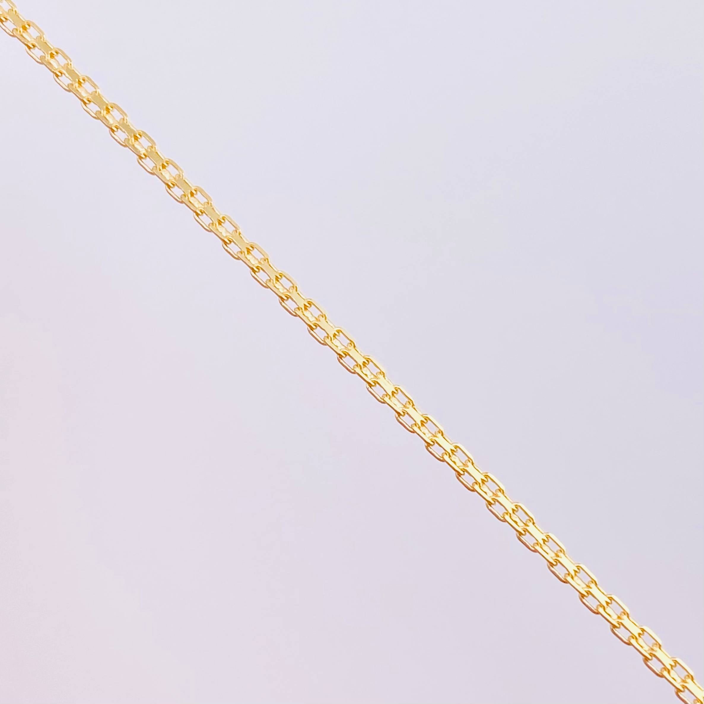 Cadena China 3.85g / 24 in / 1.5mm Oro Amarillo 18K