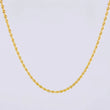 Cadena Lazo 2.7g / 20 in / 2.4mm Oro Amarillo 18K