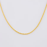 Rope Chain 1.05g / 24 in / 1.15mm Yellow Gold 18K