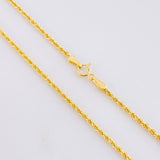 Cadena Lazo 1.95g / 61cm / 1.6mm Oro Amarillo 18K