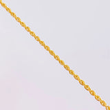 Rope Chain 1.05g / 24 in / 1.15mm Yellow Gold 18K