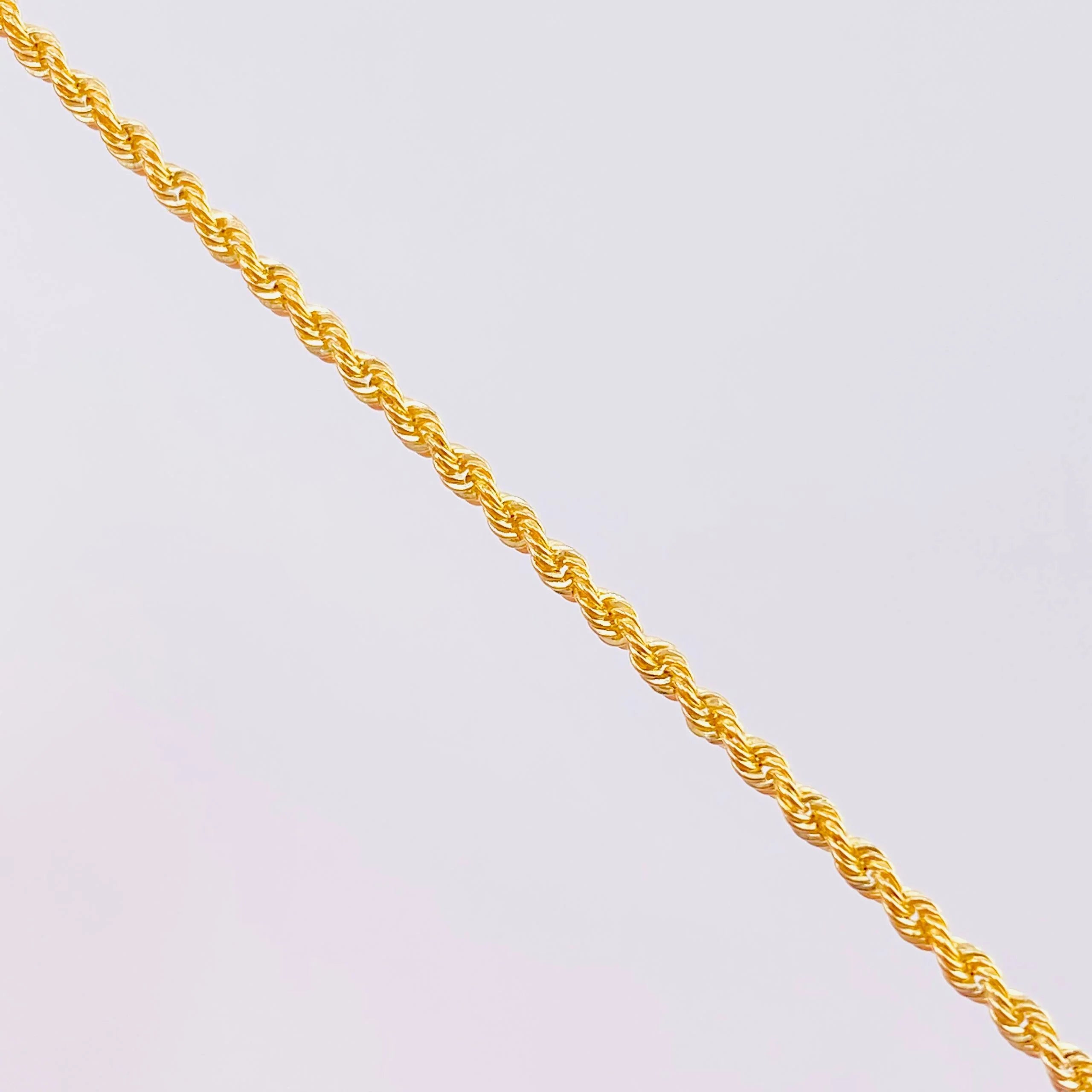 Cadena Lazo 1.1g / 24 in / 1.15mm Oro Amarillo 18K