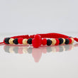 Red Woven Bracelet Protection Yellow Gold 18K