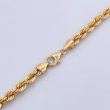 Cadena Lazo 13.9gr / 60.5cm / 4.2mm Oro Amarillo +3 18K &