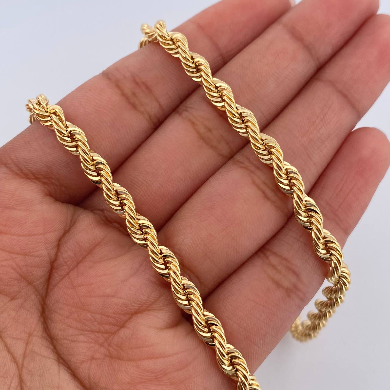 Cadena Lazo 13.9gr / 60.5cm / 4.2mm Oro Amarillo +3 18K &