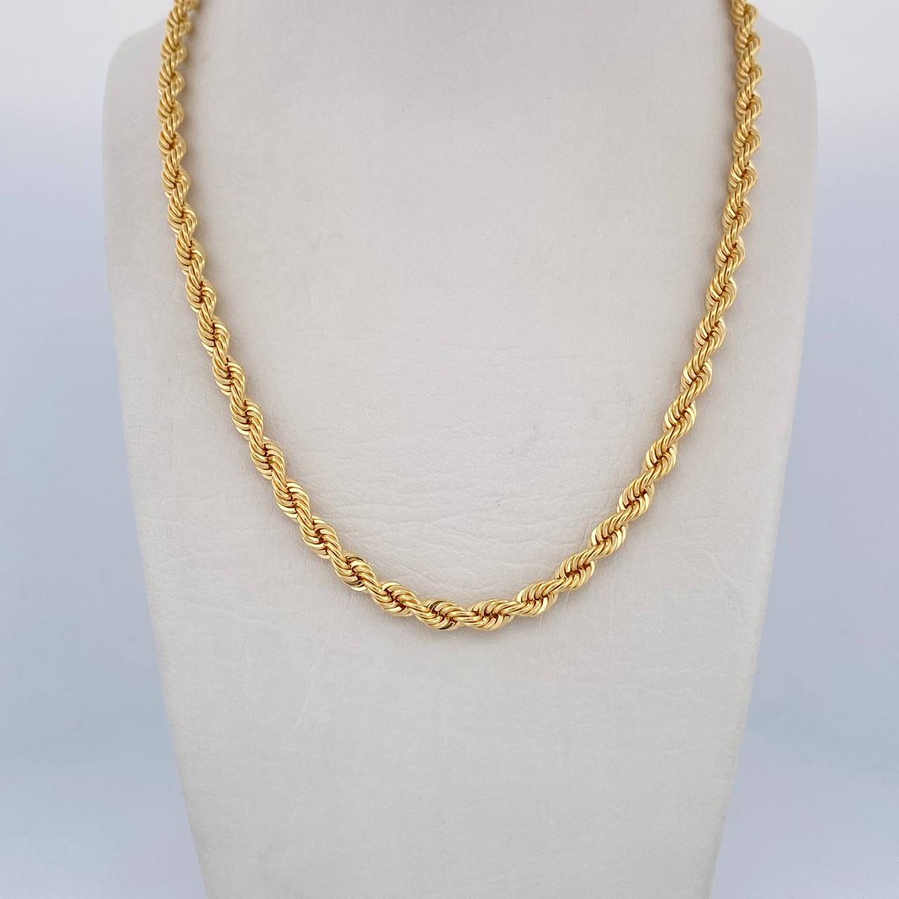 Cadena Lazo 13.9gr / 60.5cm / 4.2mm Oro Amarillo +3 18K &