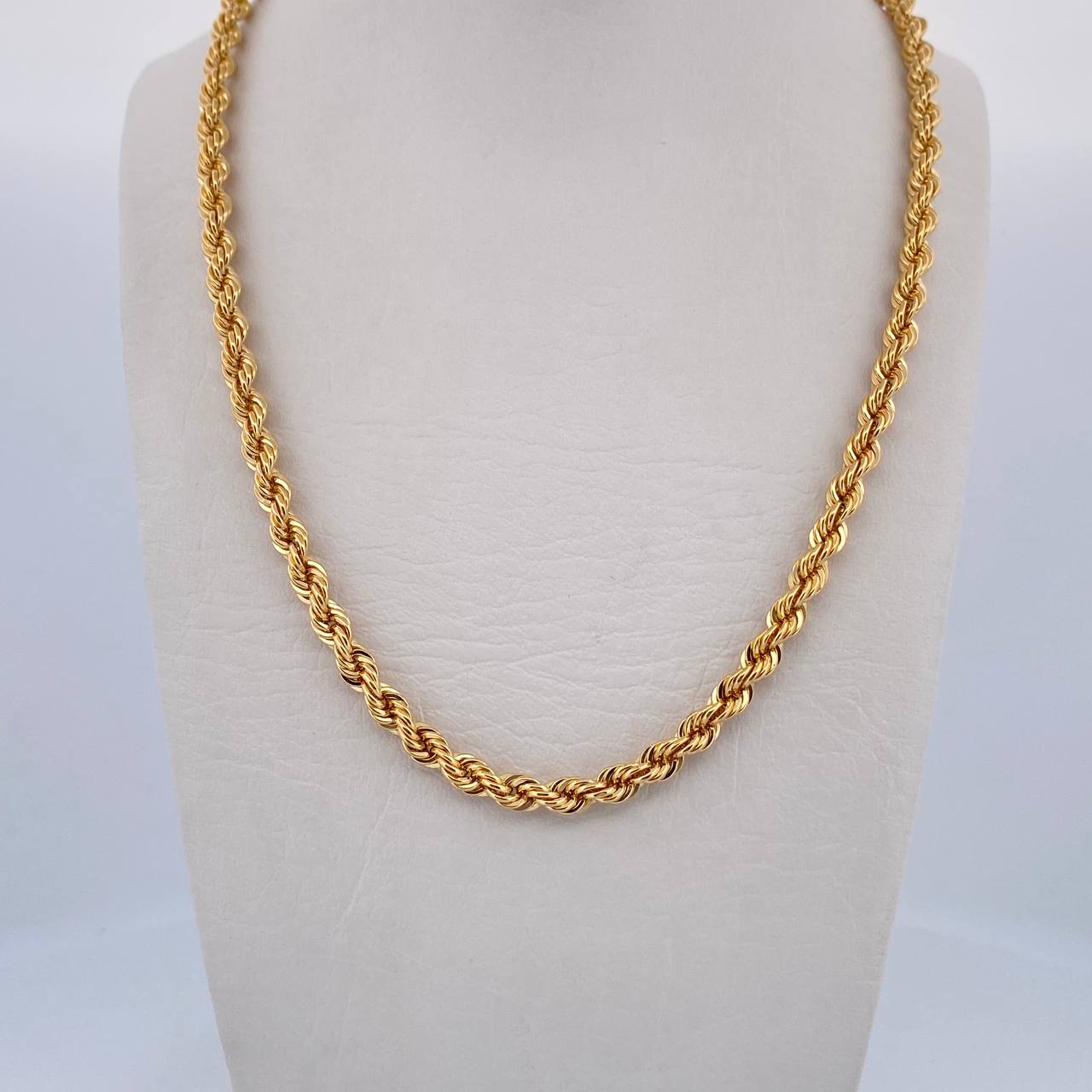Cadena Lazo 16.95gr / 70.4cm / 4.1mm Oro Amarillo +3 18K &