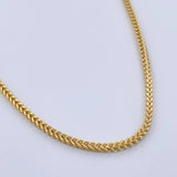 Cadena Franco 8.5gr / 60cm / 2mm Oro Amarillo +4 18K &