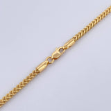 Cadena Franco 8.5gr / 60cm / 2mm Oro Amarillo +4 18K &