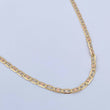 Flat 6gr / 60cm / 2.1mm Diamonded Three Golds +3 18K &