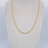 Flat 6.2gr / 60cm / 2.3mm Diamonded Three Golds +3 18K &